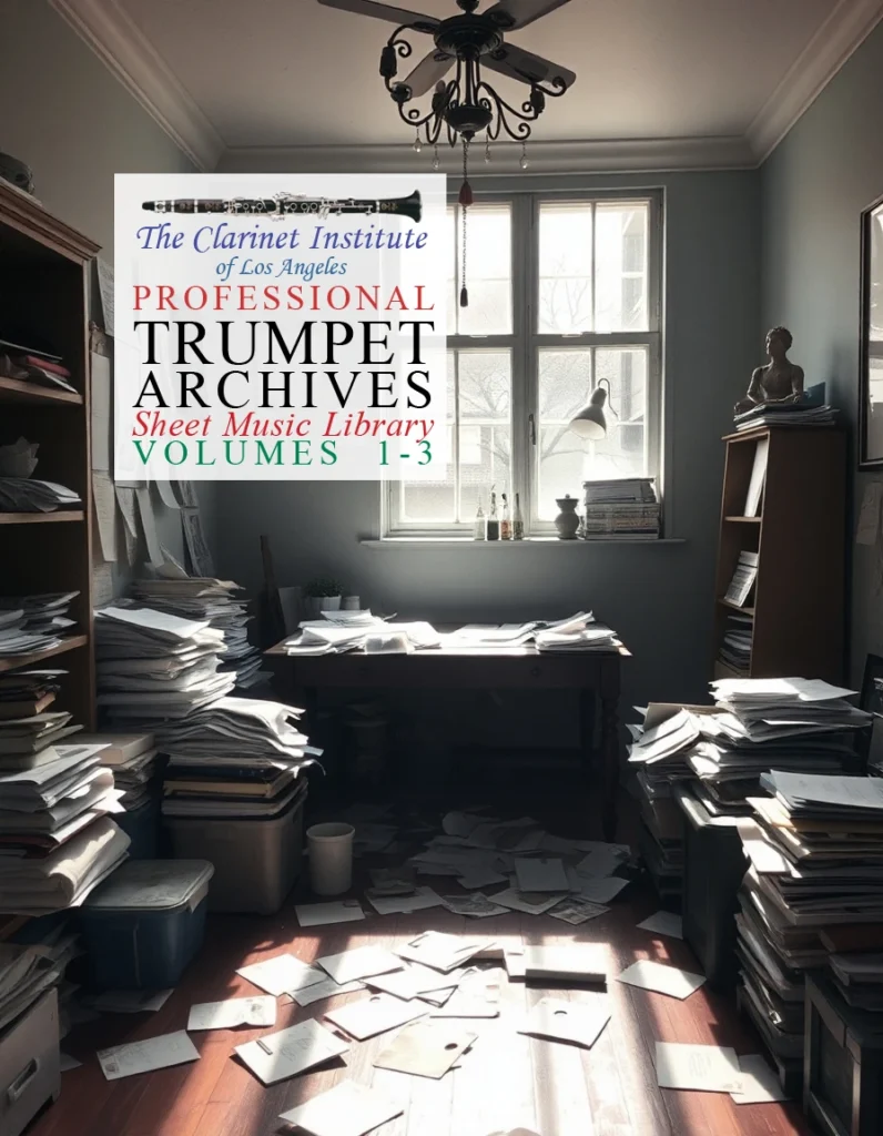 Trumpet Sheet Music, Vols. 1 - 3