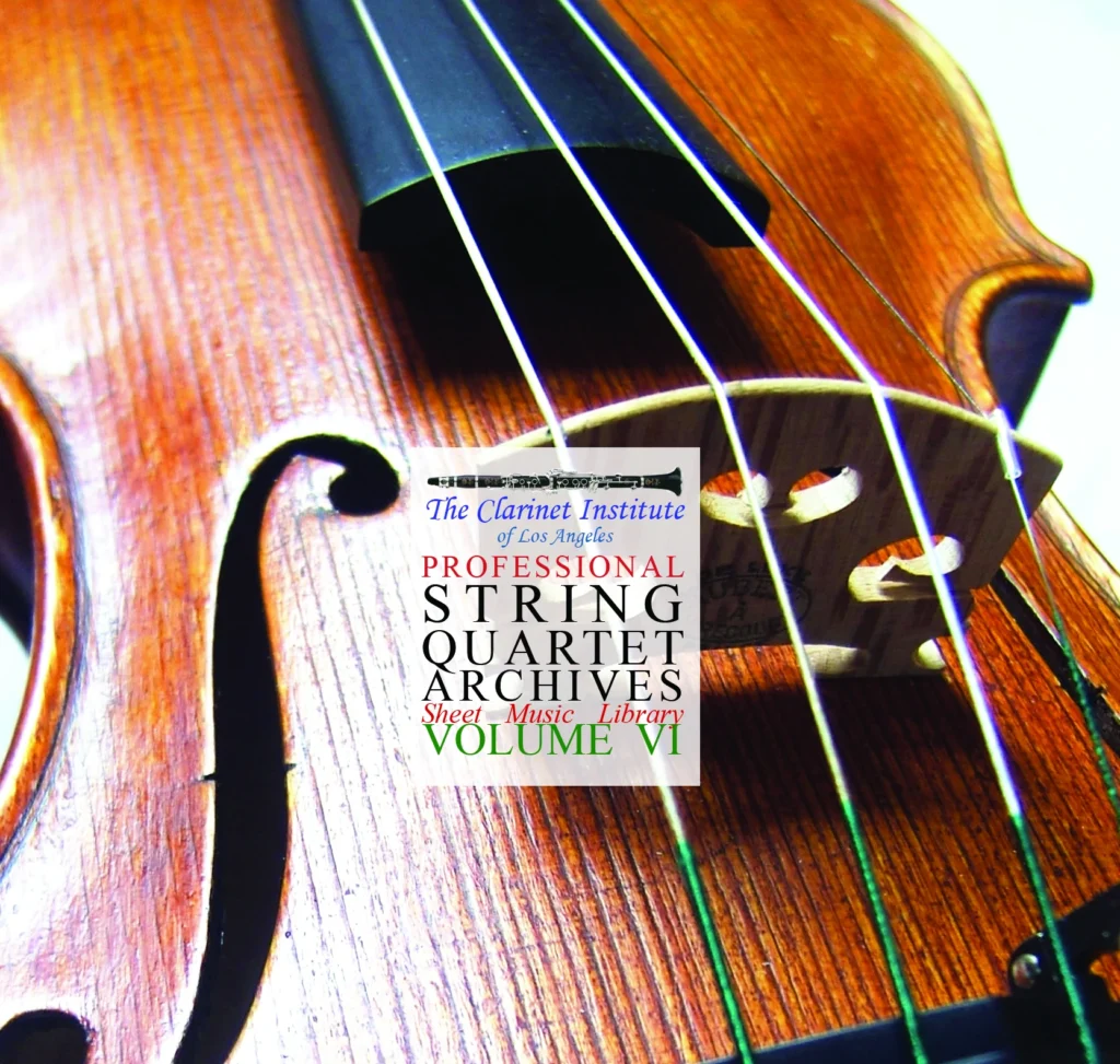 String Quartet Sheet Music, Vol. 6
