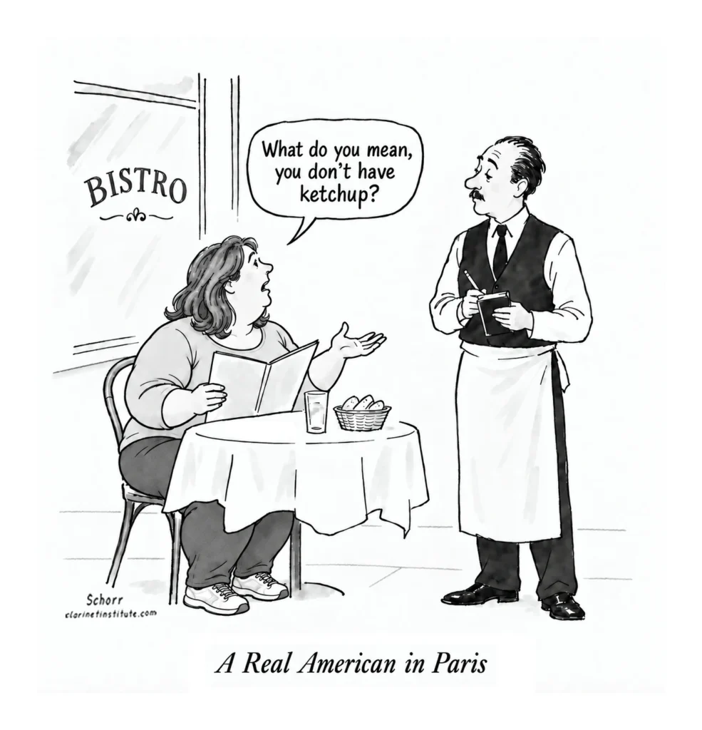 A Real American in Paris