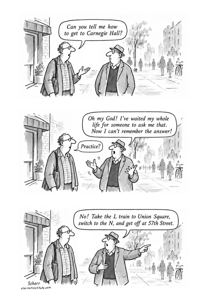 How Do You Get to Carnegie Hall?