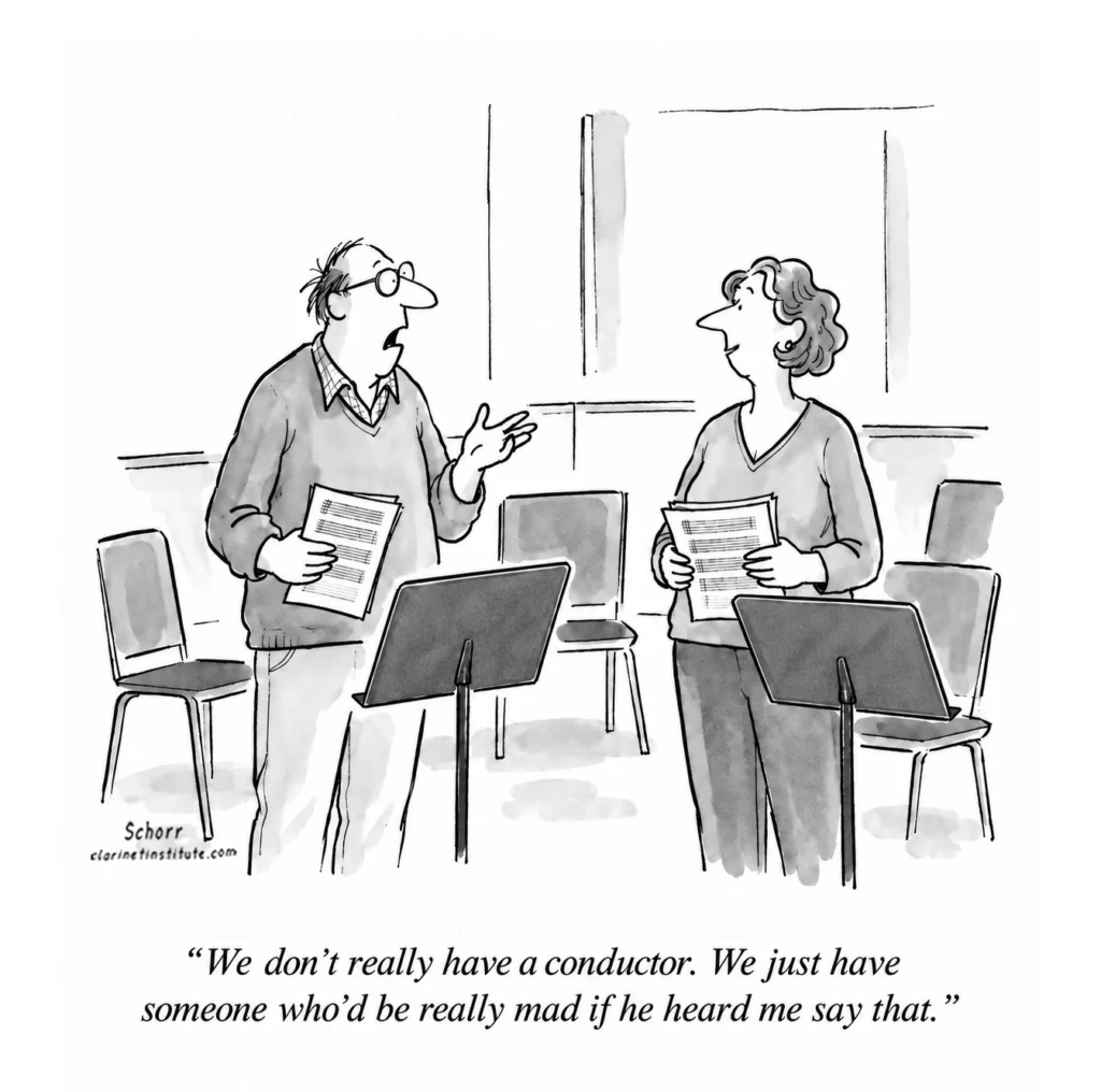 We Don’t Really Have a Conductor