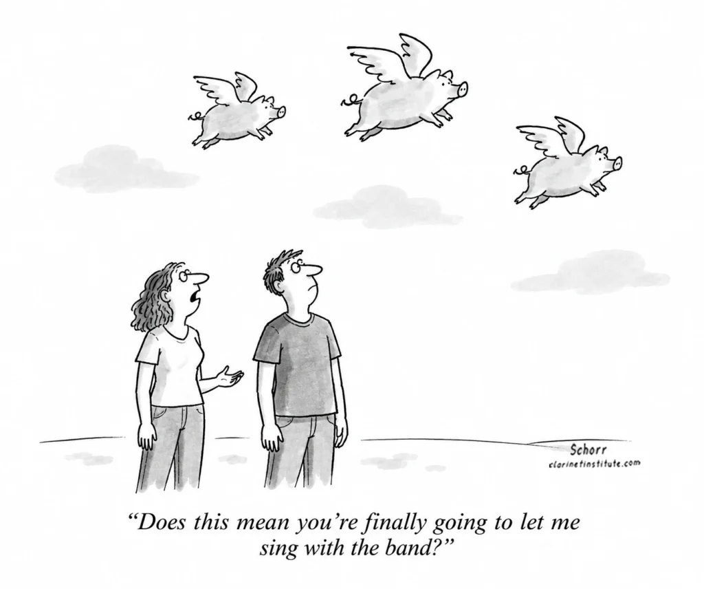 When Pigs Fly
