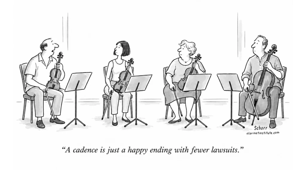 Cadences and Happy Endings