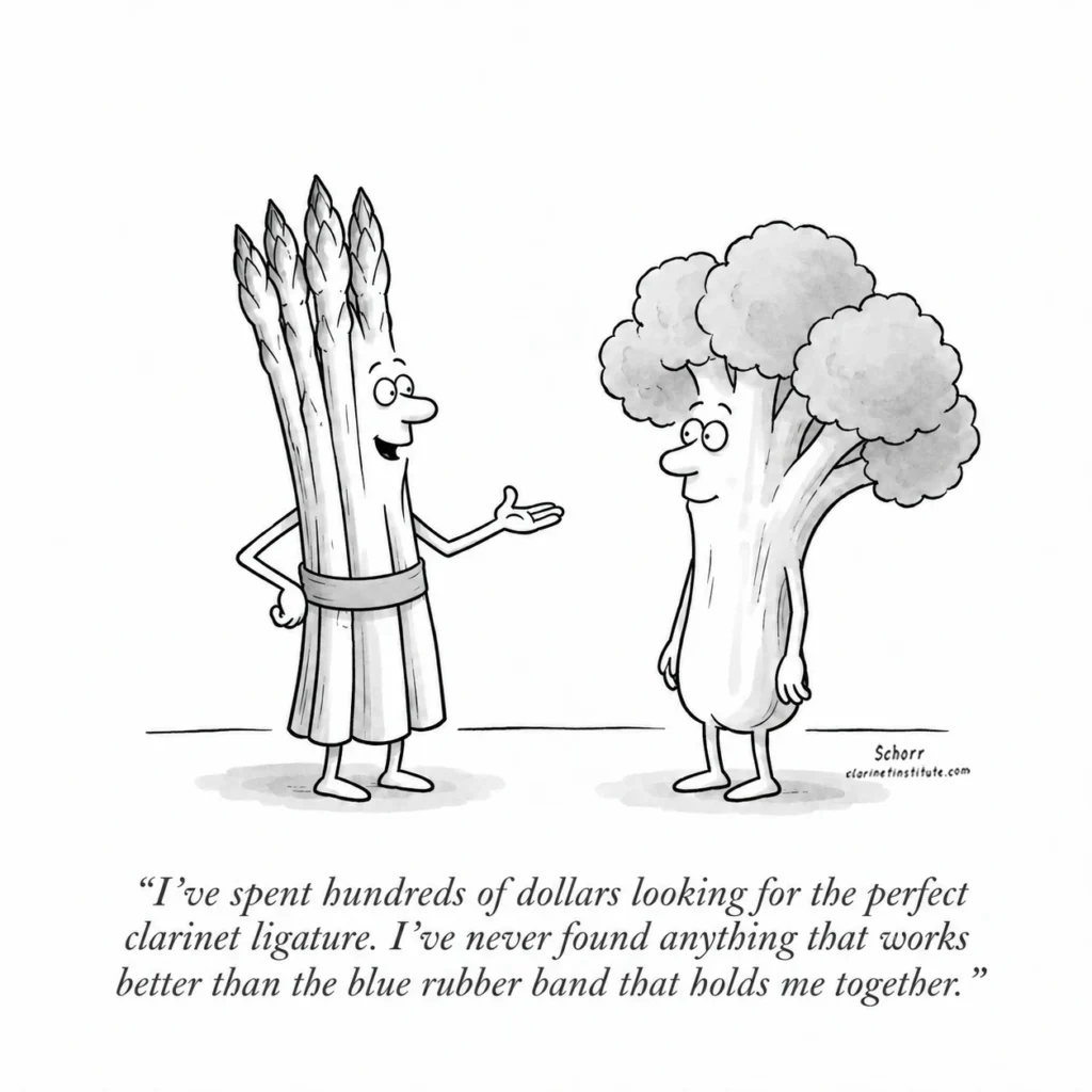 Asparagus and the Perfect Ligature