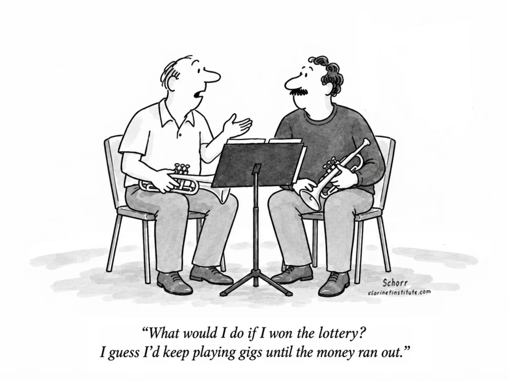 Winning the Lottery as a Musician